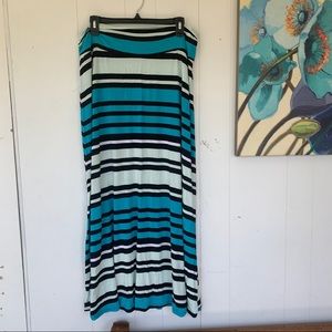 Merona Ruched-Hip Maxi Skirt